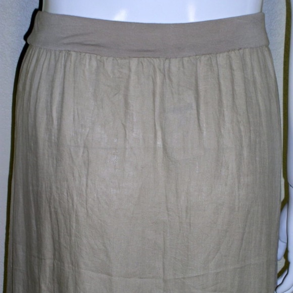 Chico's NWT Sz 3 (16-18) Fringed Francesca Skirt - Picture 4 of 6